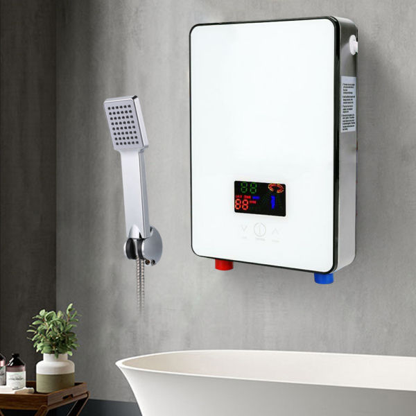 Calentador De Agua Instantáneo Eléctrico 6500W - 220V, Sin Depósito - Con Mando A Distancia Y Termostato (30-55°C)